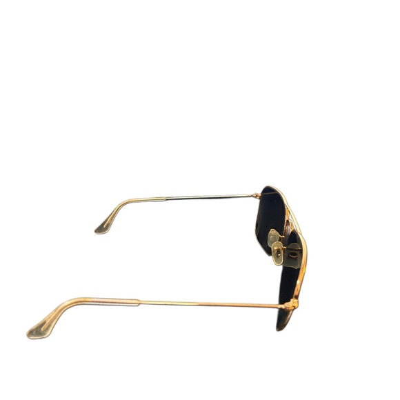 Ray-Ban Gold Aviator Sunglasses - Picture 5 of 9